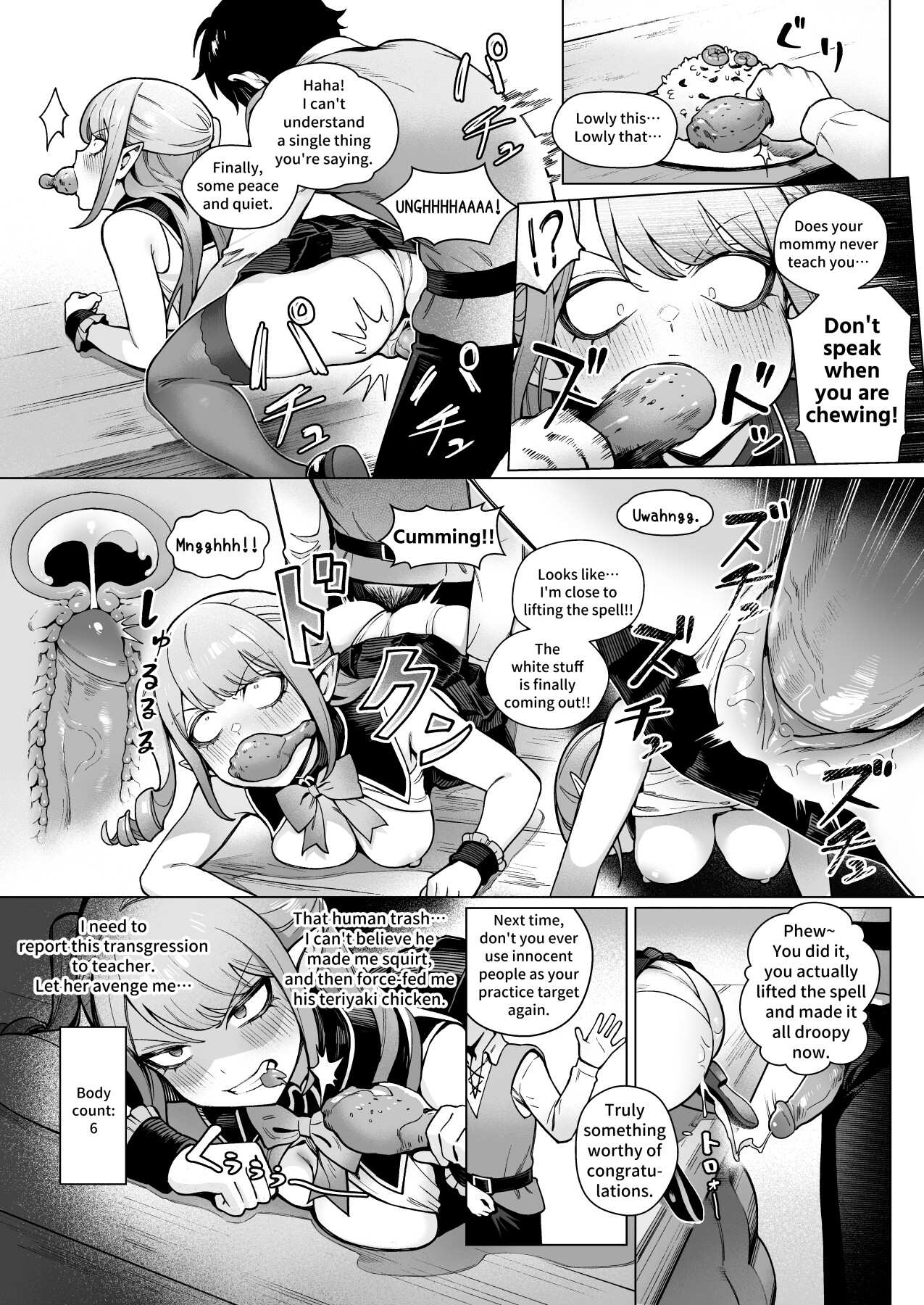 Hentai Manga Comic-100+ Body Counts in Isekai 2-Read-13